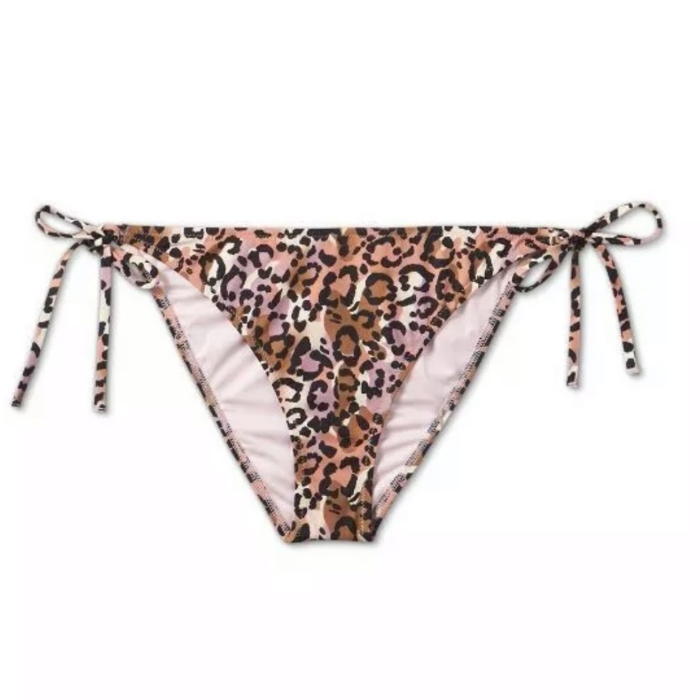 5/$25 SHADE & SHORE leopard print bikini bottoms